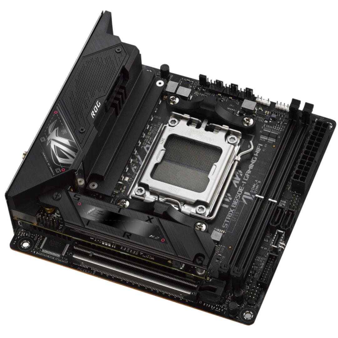 ASUS AMD B650E ROG STRIX B650E-I GAMING WIFI (AM5) Mini-ITX Motherboard  2x DDR5 image 2
