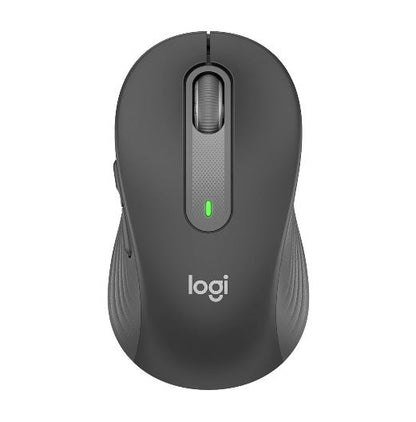 Logitech Signature M650 Wireless Mouse (Graphite)  1-Year Limited Hardware Warra image 0