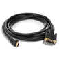 8ware 3m HDMI to DVI-D Adapter Converter Cable - Male to Male 30AWG Gold Plated image 0