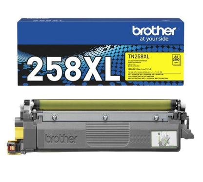 Brother TN-258XLY*NEW*YELLOW HIGH YIELD TONER CARTRIDGE TO SUIT MFC-L8390CDW/MFC image 2