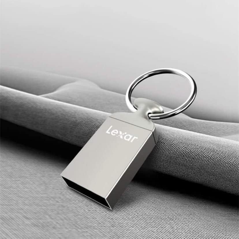 Lexar M22 64GB JumpDrive® USB Flash Drive provides stylish, high-capacity porta image 1