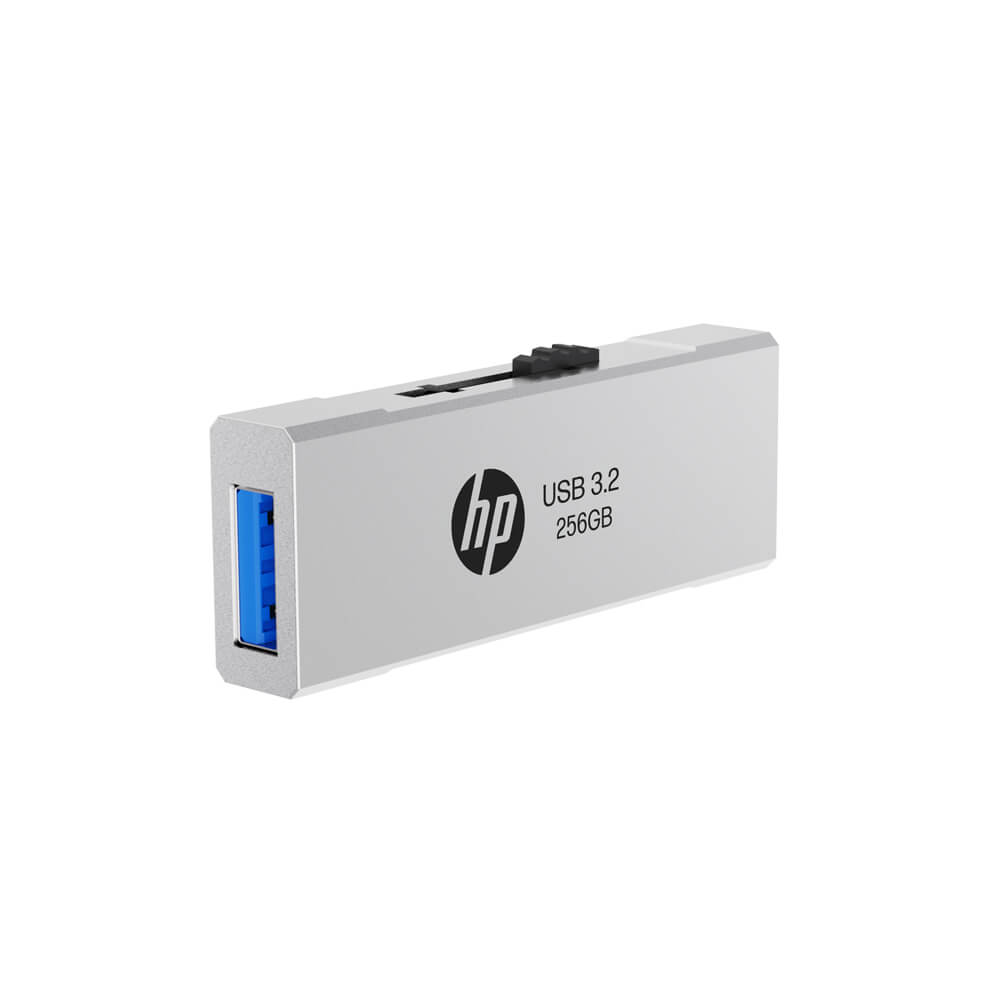 HP x818w 256GB USB3.2 Flash Drive Silver, PCBA 3.2 image 2