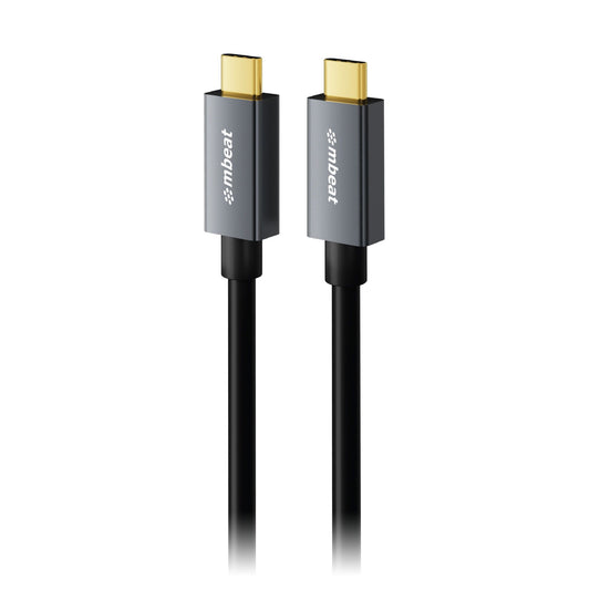 mbeat Tough Link 1m USB 4.0 USB-C Cable - Space Grey Video Resolution: Maximum 8 image 0