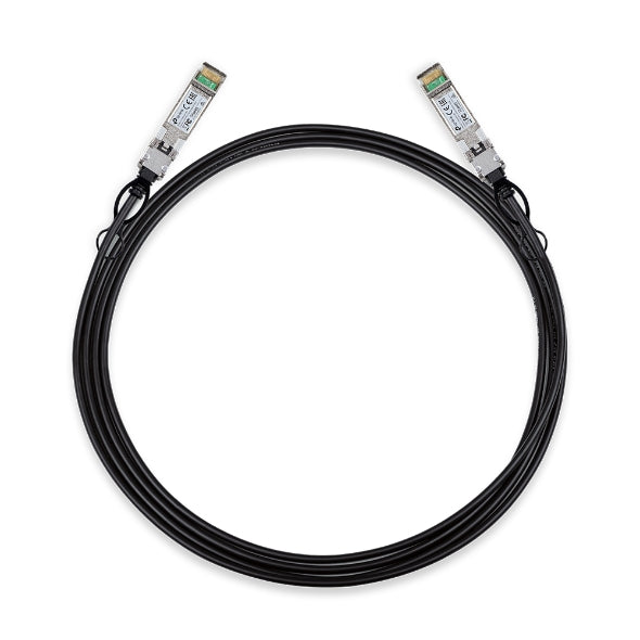 TP-Link SM5220-3M 3 Meter 10G SFP+ Direct Attach Cable, Drives 10 Gigabit Ethern image 0