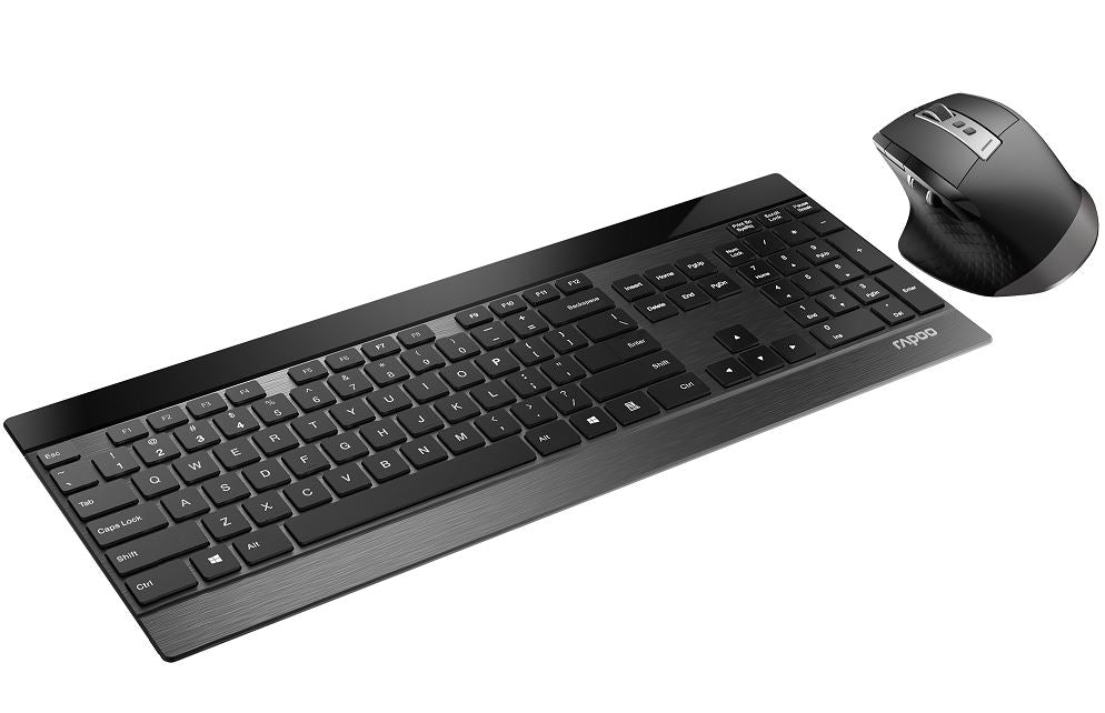 RAPOO 9900M Multi-mode Wireless Ultra-slim Keyboard & Mouse - Bluetooth 4.0, 2.4 image 3