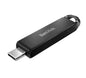 SanDisk Ultra USB Type-C Flash Drive, CZ460 64GB, USB Type C 3.1, Black, Super-t image 0