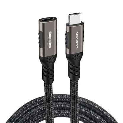 Simplecom CAU620 USB-C Male to Female Extension Cable USB 3.2 Gen2 PD 100W 20Gbp image 0