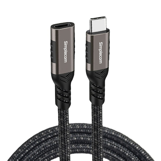 Simplecom CAU620 USB-C Male to Female Extension Cable USB 3.2 Gen2 PD 100W 20Gbp image 0