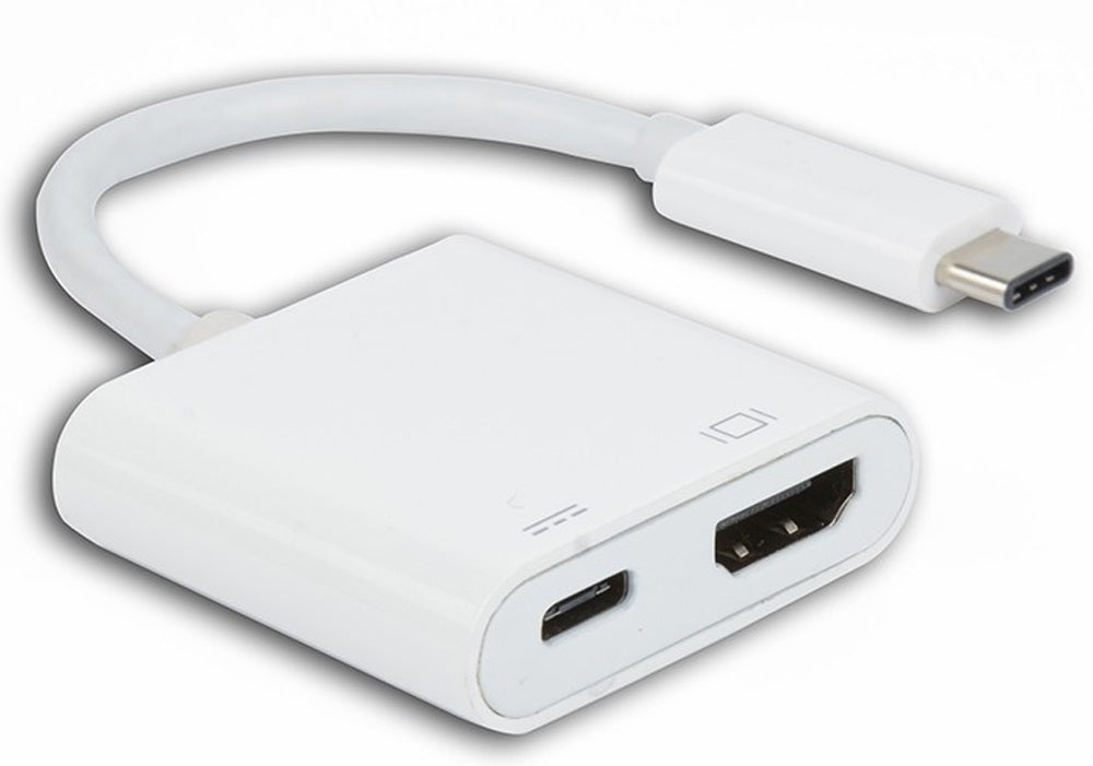 8Ware USB Type-C to HDMI Adapter Cable with Type-C Charging Port - Up to 60W image 0