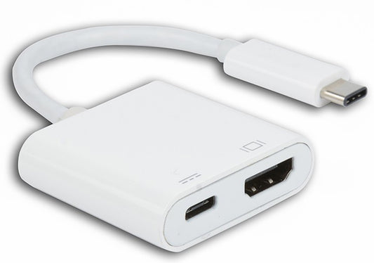 8Ware USB Type-C to HDMI Adapter Cable with Type-C Charging Port - Up to 60W image 0