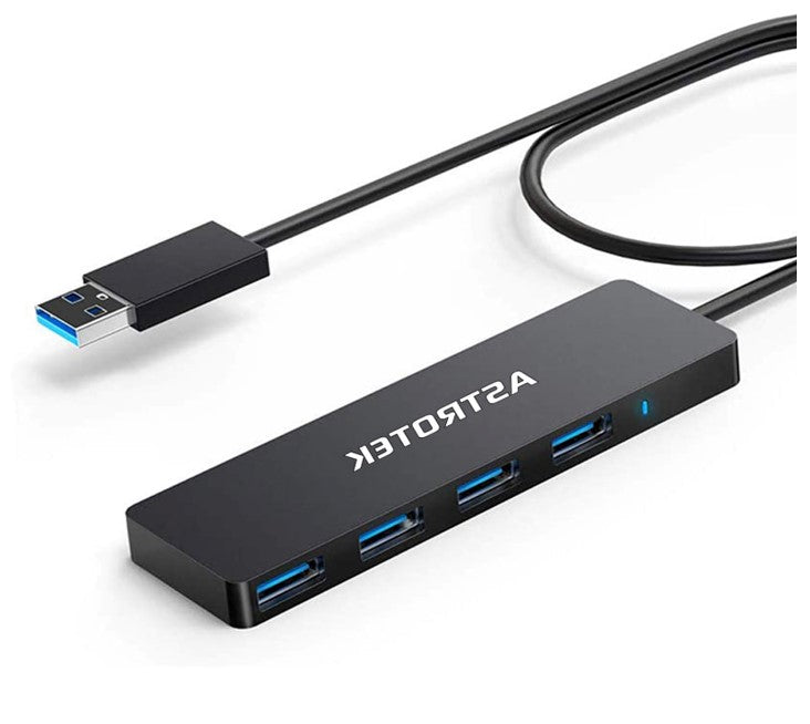 Astrotek 4 Port High speed USB3.0 HUB U-Disk USB-A Keyboard Mouse Gamepad NO Pow image 2