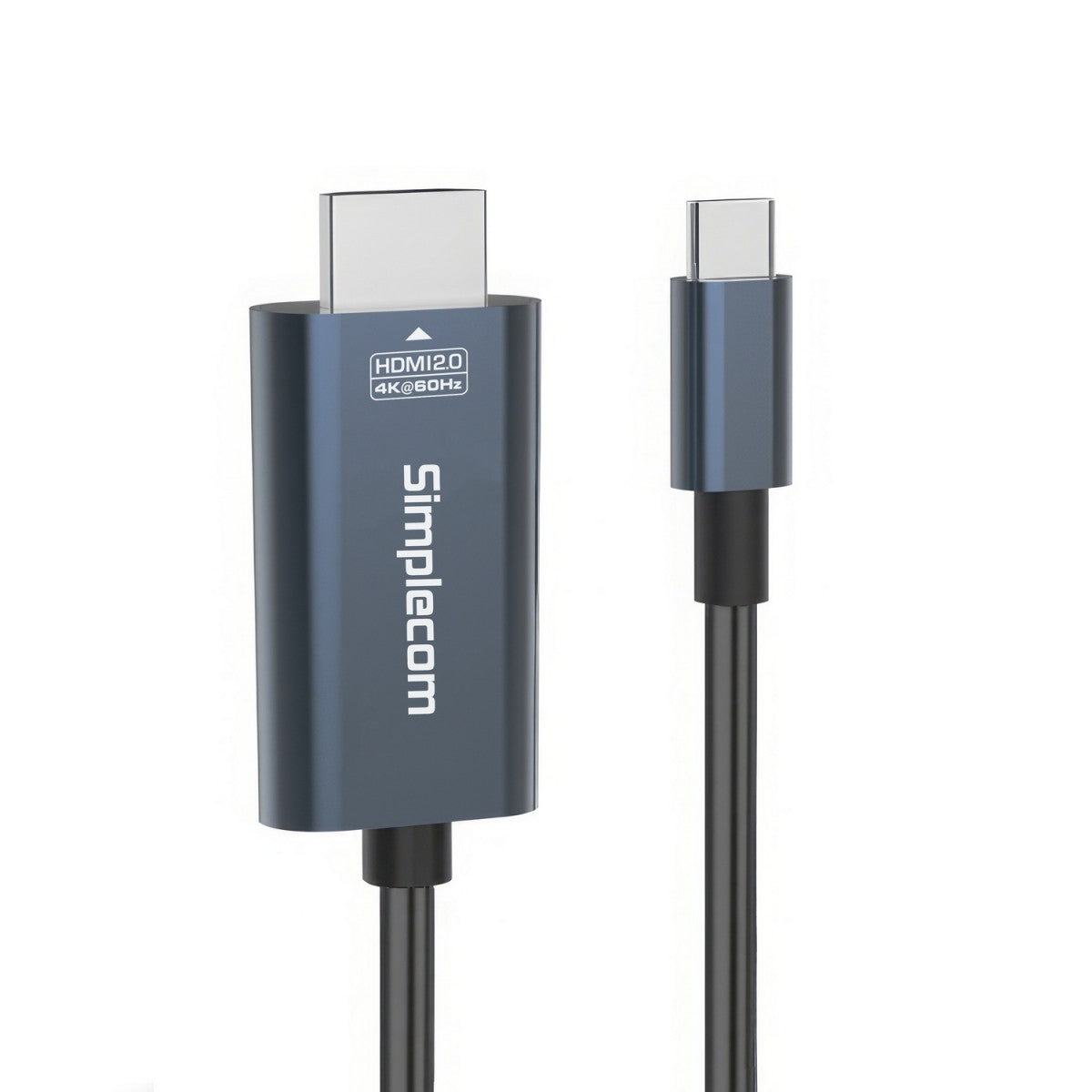 Simplecom DA322 USB-C Type-C to HDMI 2.0 Cable 2M HDCP 4K@60Hz image 1