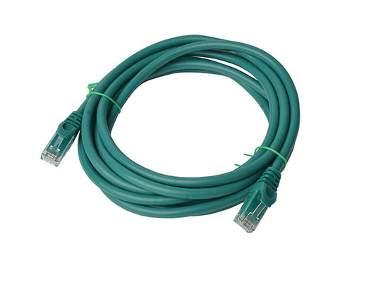 8Ware CAT6A Cable 3m - Green Color RJ45 Ethernet Network LAN UTP Patch Cord Snag image 0