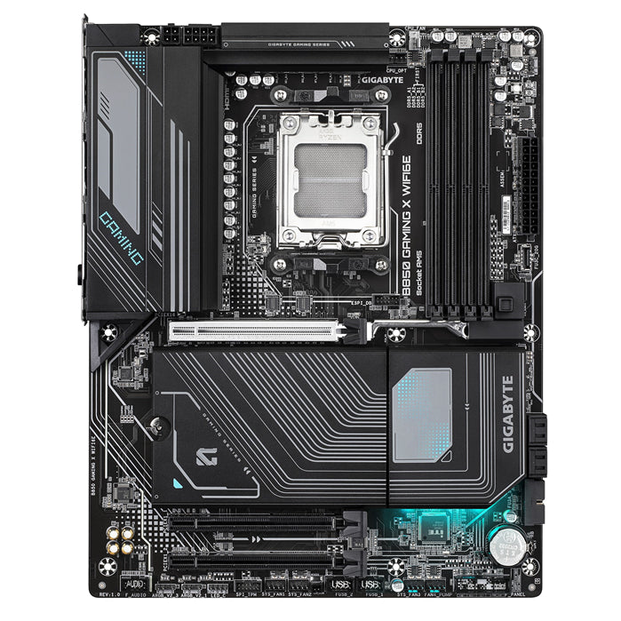 Gigabyte B850 GAMING X WIFI6E 1.0, AMD AM5, 4 x DDR5 up to 256 GB, 1 x HDMI, 3 x image 1