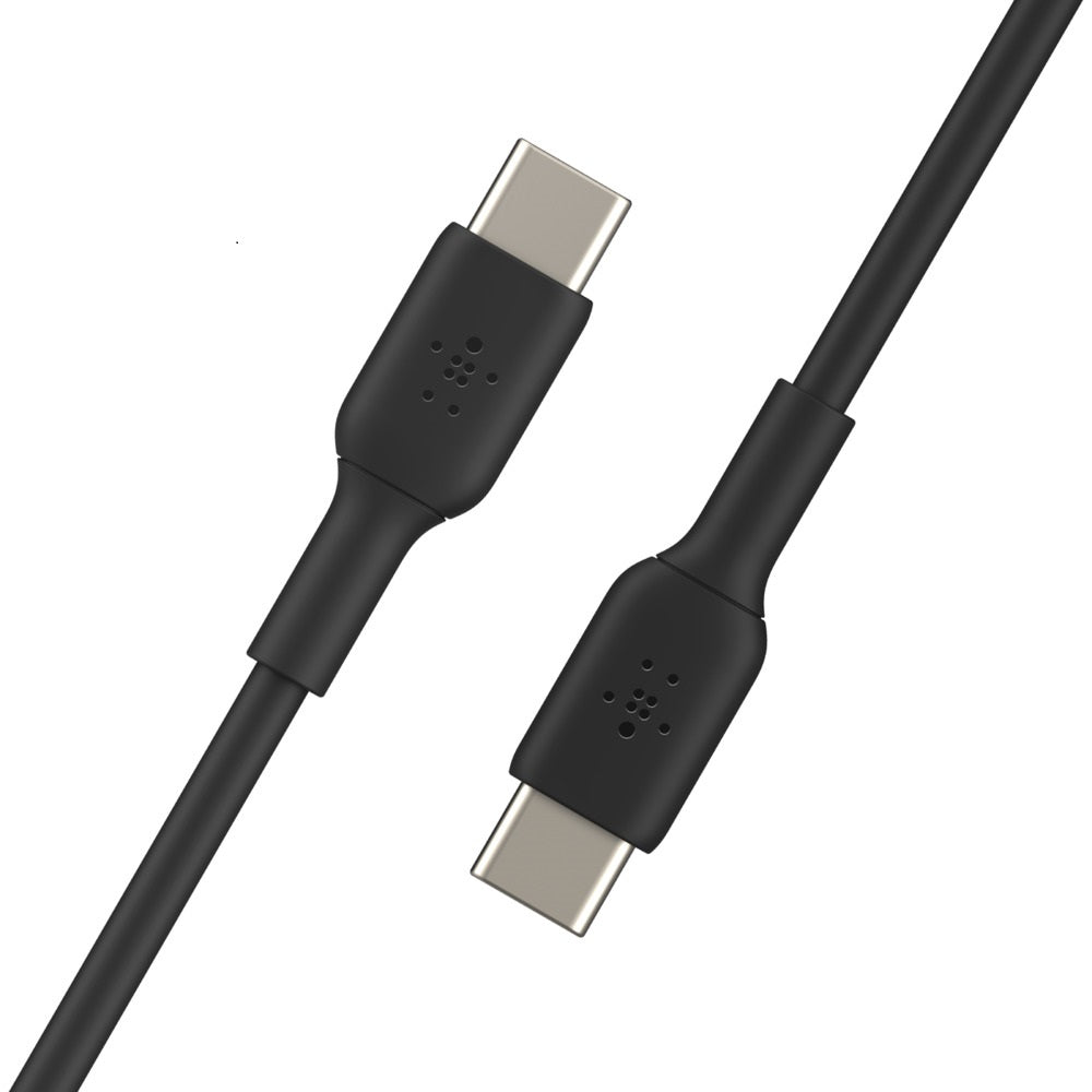 Belkin BoostCharge USB-C to USB-C Cable (2M) - Black (CAB003bt2MBK),60W,480Mbps, image 3