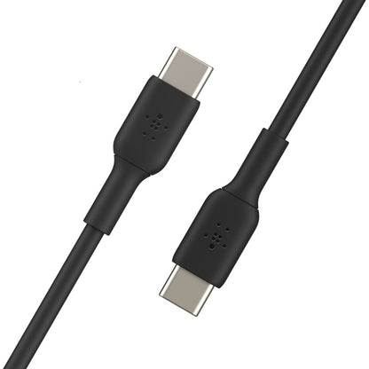 Belkin BoostCharge USB-C to USB-C Cable (2M) - Black (CAB003bt2MBK),60W,480Mbps, image 3
