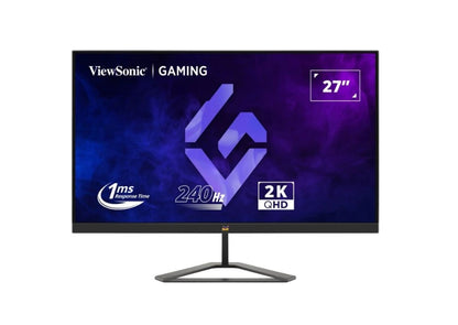 ViewSonic 27' 2K 240hz 1ms Lightning Fas, IPS, Dual Speakers, SuperClear IPS. 2x image 0