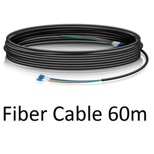 Ubiquiti Single-Mode Lightweight Fiber Cable, Lenth 60m, Outdoor-Rated, Kevlar Y image 0