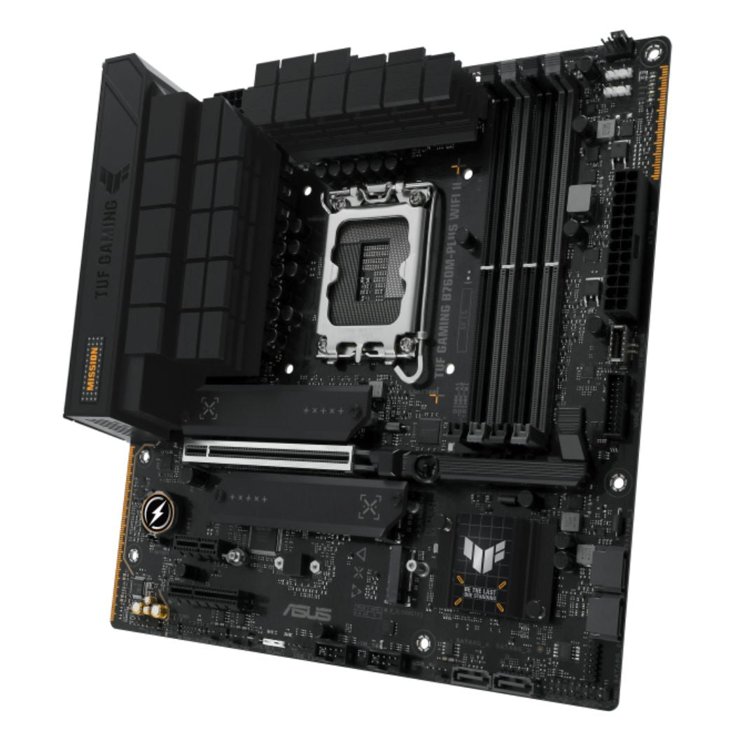 ASUS B760M TUF GAMING B760M-PLUS WIFI II Intel LGA1700 mATX Motherboard 192GB, 4 image 2