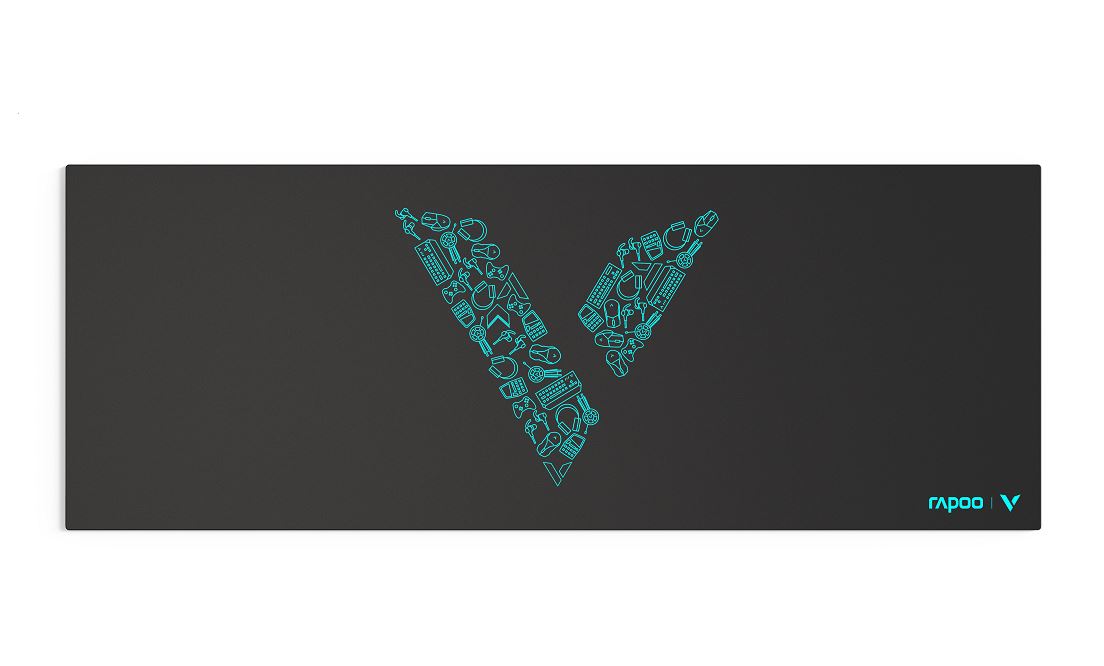 RAPOO V1L Mouse Pad - Extra Large Mouse Mat, Anti-Skid Bottom Design, Dirt-Resis image 1