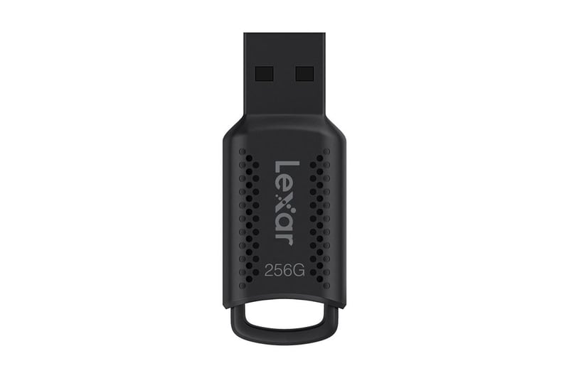 Lexar V400 256GB JumpDrive® USB3.0 Flash Drive, up to 100MB/s read, Black,Secur image 1