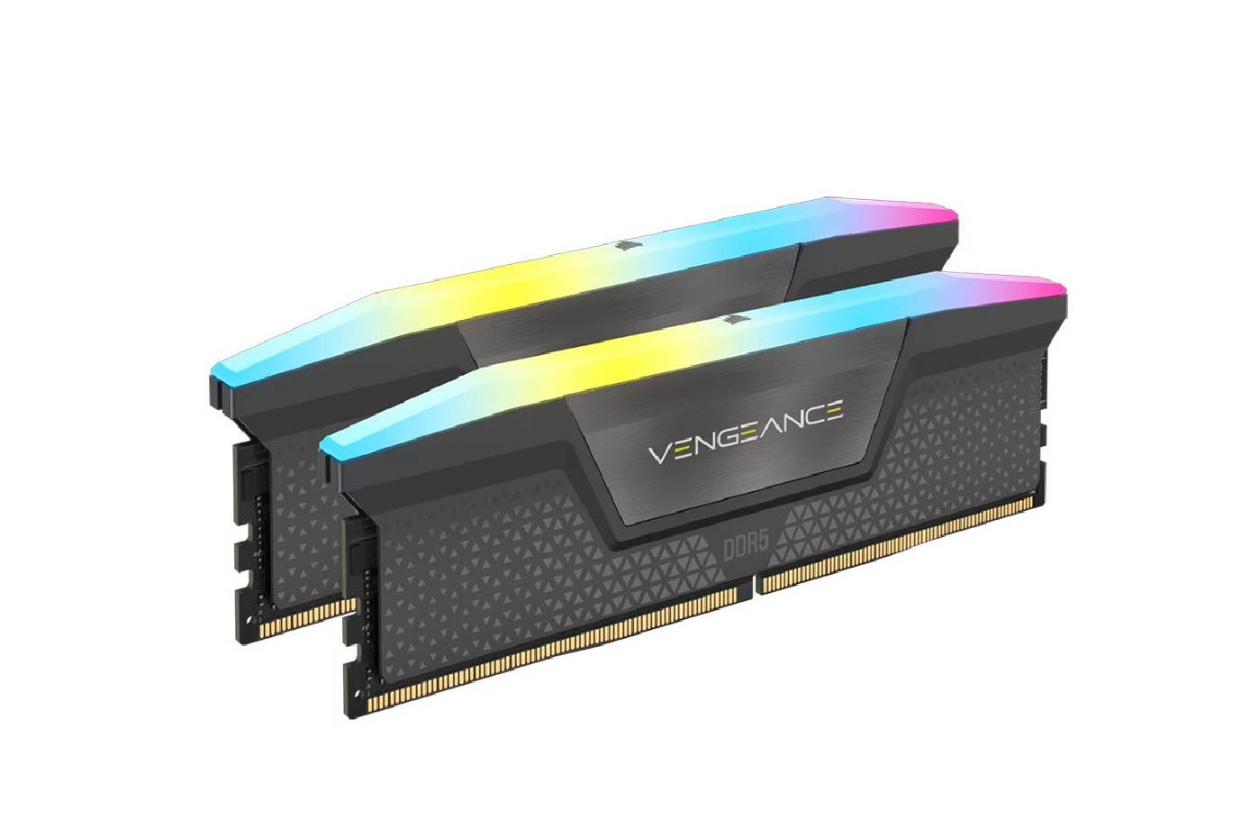Corsair  Vengeance RGB 64GB (2x32GB) DDR5 DRAM 6000MT/s CL38 Memory Kit image 1
