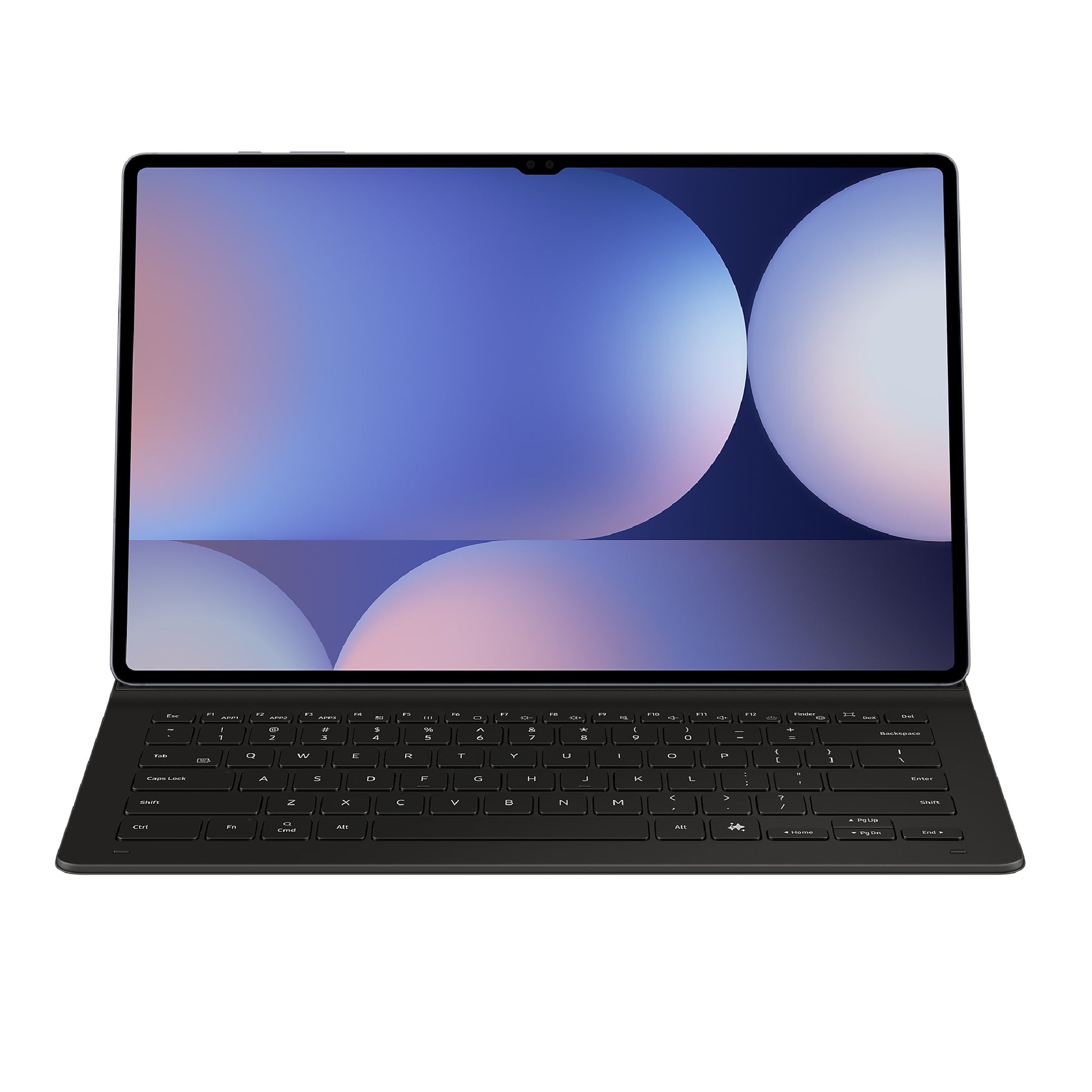 Samsung Galaxy Tab S10 Ultra/ Tab S9 Ultra Book Cover Keyboard Slim Black - Slim image 1