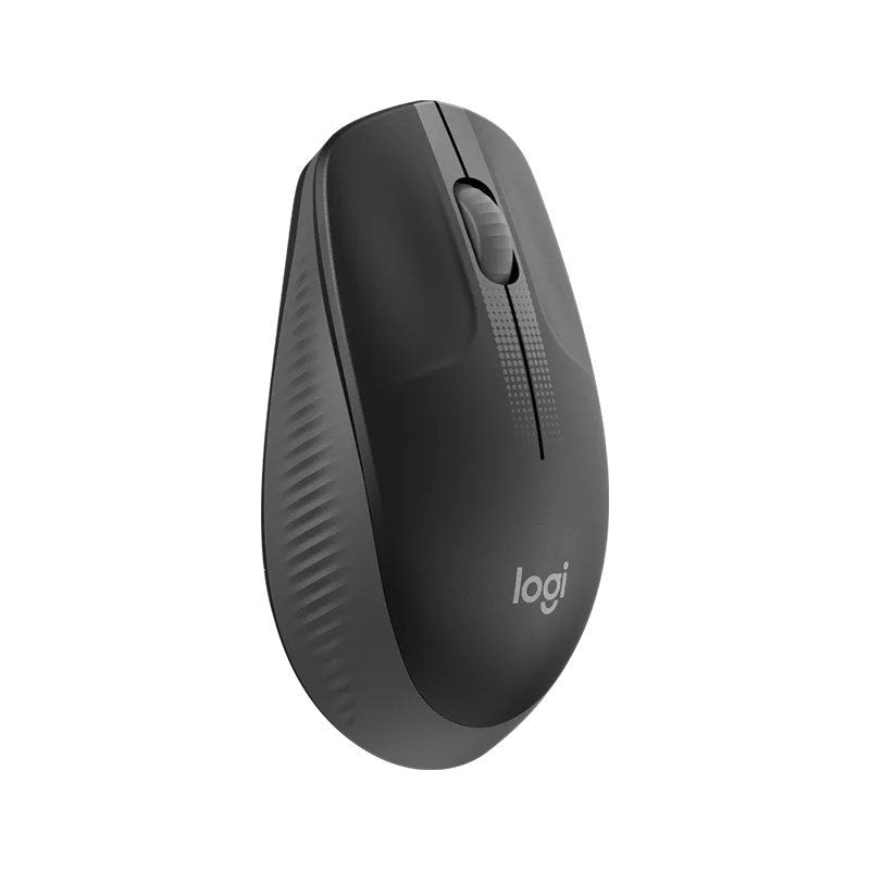Logitech M190 Full-Size Wireless Mouse - Charcoal image 1