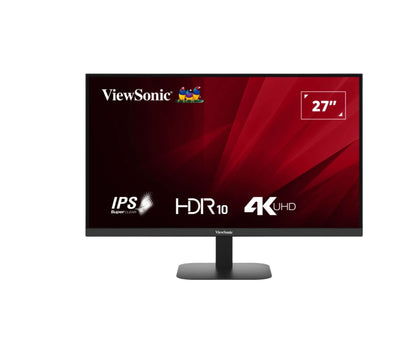 ViewSonic 27' 4K 3840 x 2160 SuperClear IPS, HDR10, 2x HDMI and DP x1, Eye Pro T image 0