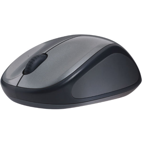 Logitech M235 Wireless Mouse Grey Contoured design Glossy Comfort Grip Advanced image 1