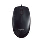 Logitech M90 USB Wired Optical Mouse 1000dpi for PC Laptop Mac Full Size Comfort image 0