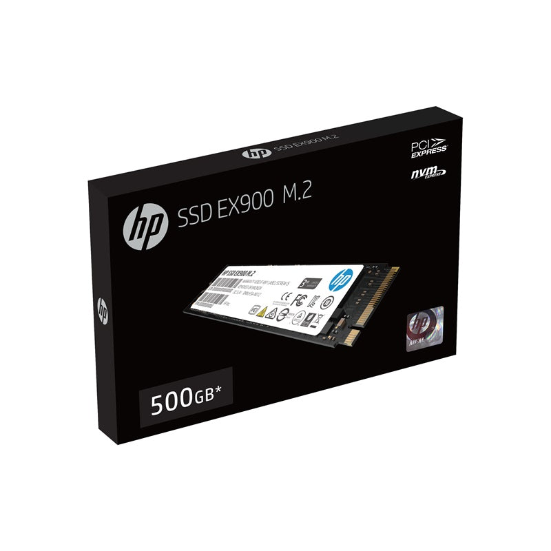 HP EX900 500GB PCIe3.0x4 SSD M.2 SSD 2100MB/s & 1300MB/s  3D NAND Flash image 0