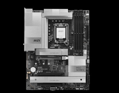 MSI PRO Z890-A WIFI INTEL Z890  Motherboard, 4x DDR5 256GB, 3x PCI-E x 16, 4x M. image 1