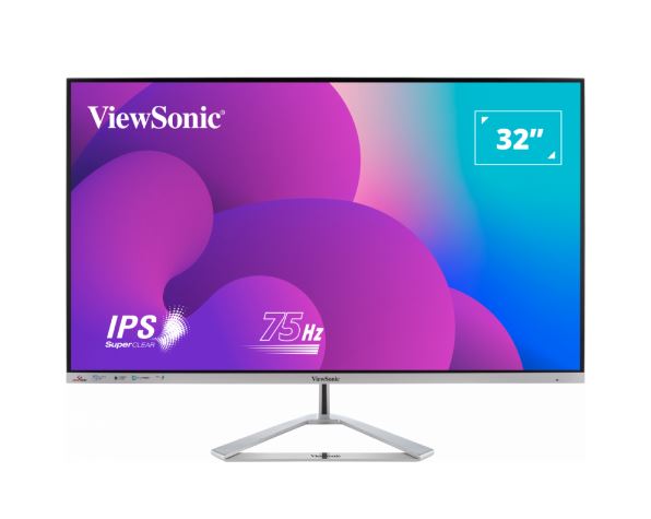 ViewSonic 32' Office Professional Stylis Elegant & Ultra Thin bezel, SuperClear image 0