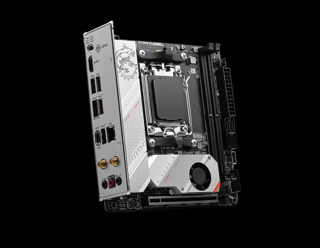 MSI MPG B650I EDGE WIFI AMD AM5 M-ITX Motherboard, 2x DDR5 ~64GB, 1x PCI-E x16, image 2