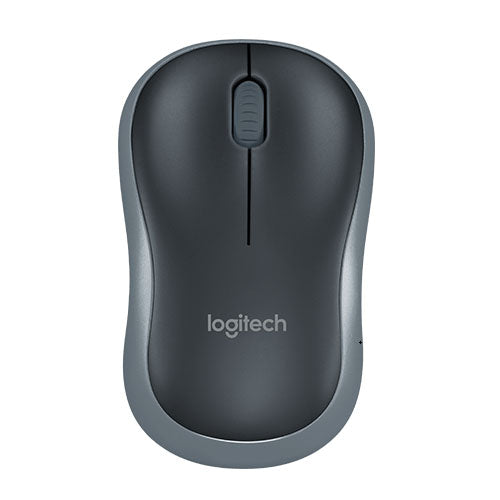 Logitech M185 Wireless Mouse Nano Receiver Grey 1-year battery life Logitech Adv image 2