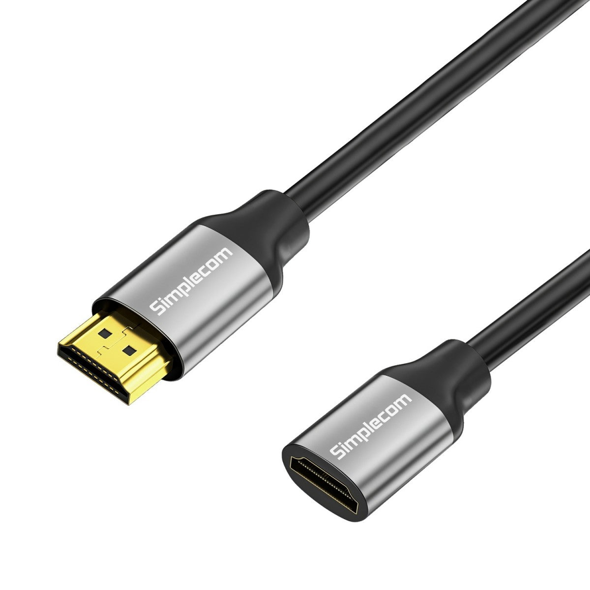 Simplecom CAF310 1.0M HDMI 2.1 Extension Cable Male to Female 48Gbps 8K@60Hz image 2