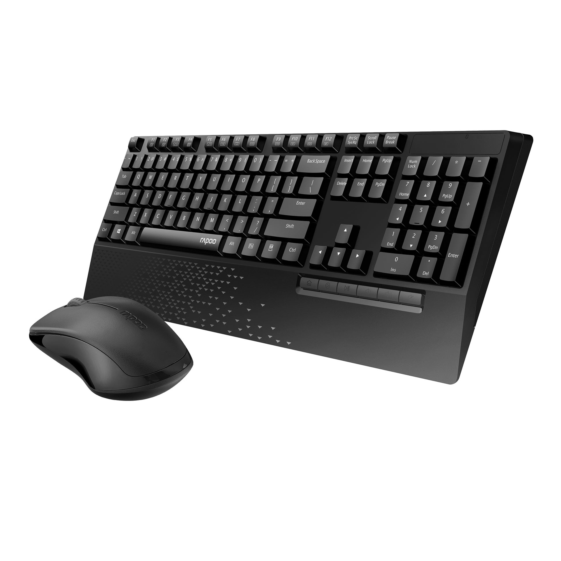 RAPOO X1960 Wireless Mouse and Keyboard Combo with Palm Res -1000DPI, Wireless 2 image 2
