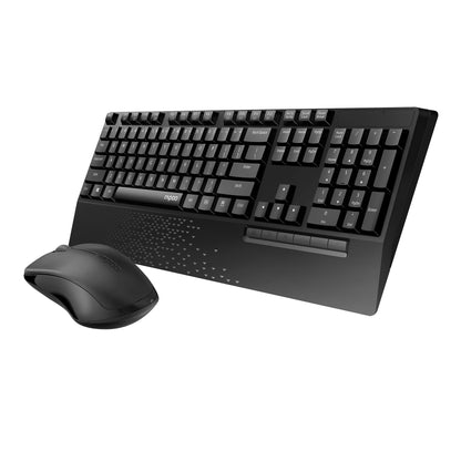 RAPOO X1960 Wireless Mouse and Keyboard Combo with Palm Res -1000DPI, Wireless 2 image 2