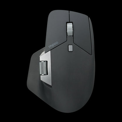 RAPOO MT760L BLACK Multi-mode Wireless Mouse -Switch between Bluetooth  5.0 and image 0