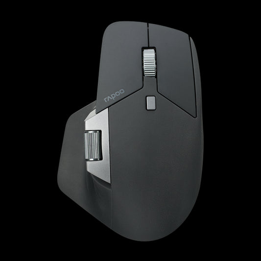 RAPOO MT760L BLACK Multi-mode Wireless Mouse -Switch between Bluetooth  5.0 and image 0