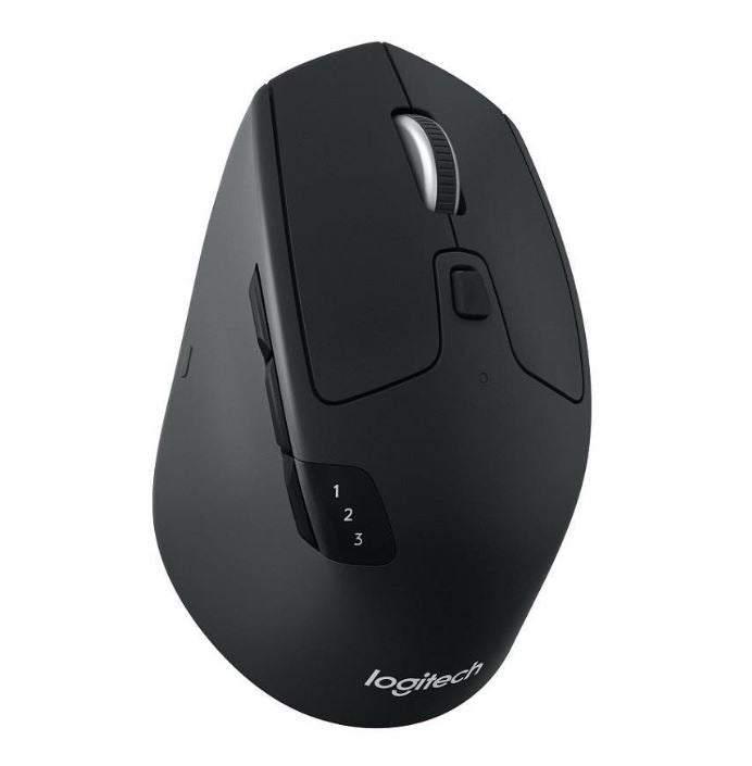 Logitech M720 Triathlon Multi-Device Wireless Bluetooth Mouse with Flow Cross-Co image 0