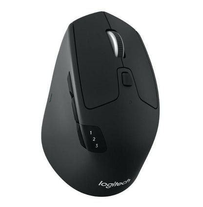 Logitech M720 Triathlon Multi-Device Wireless Bluetooth Mouse with Flow Cross-Co image 0