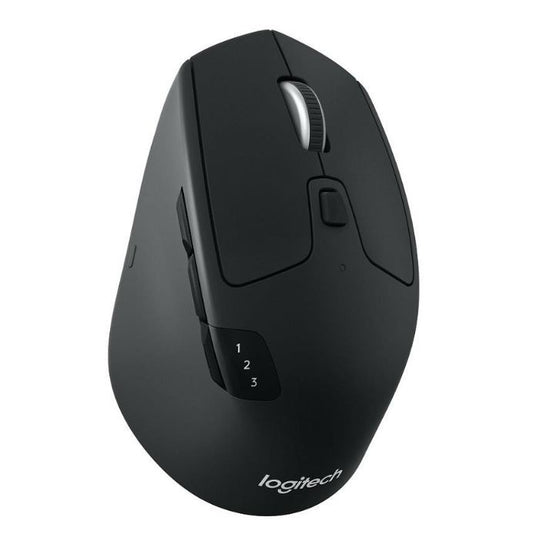 Logitech M720 Triathlon Multi-Device Wireless Bluetooth Mouse with Flow Cross-Co image 0