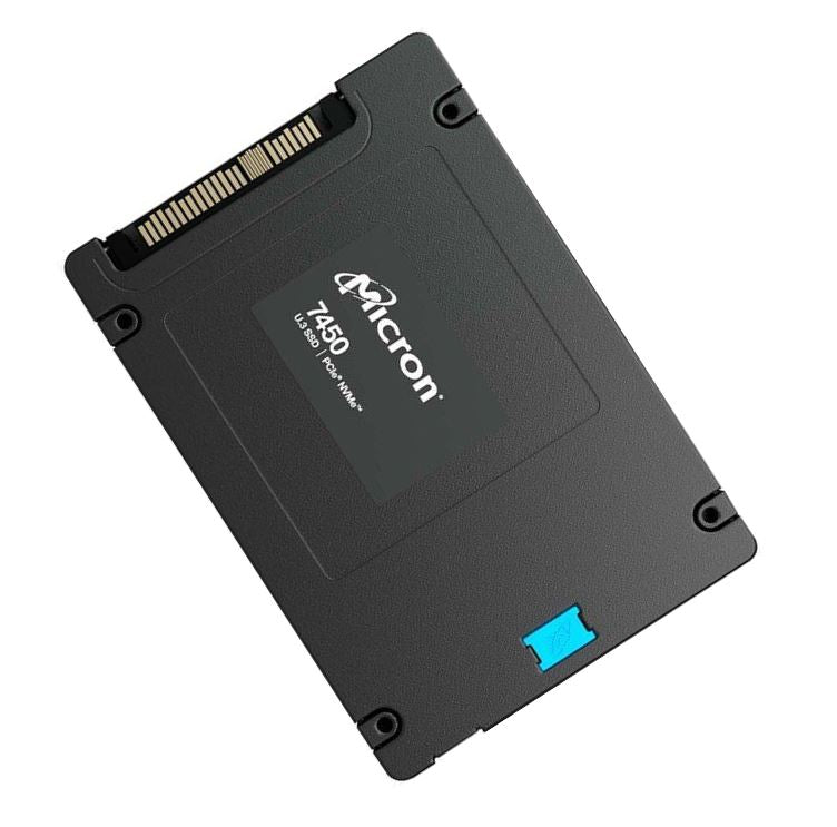 Micron 7450 Pro 3.84TB Gen4 NVMe Enterprise SSD U.3 6800/5300 MB/s R/W 1000K/180 image 0