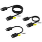 Corsair  iCUE LINK Cable Kit - 100mm x 1, 200mm x 1, 600mm x 1 Black image 0