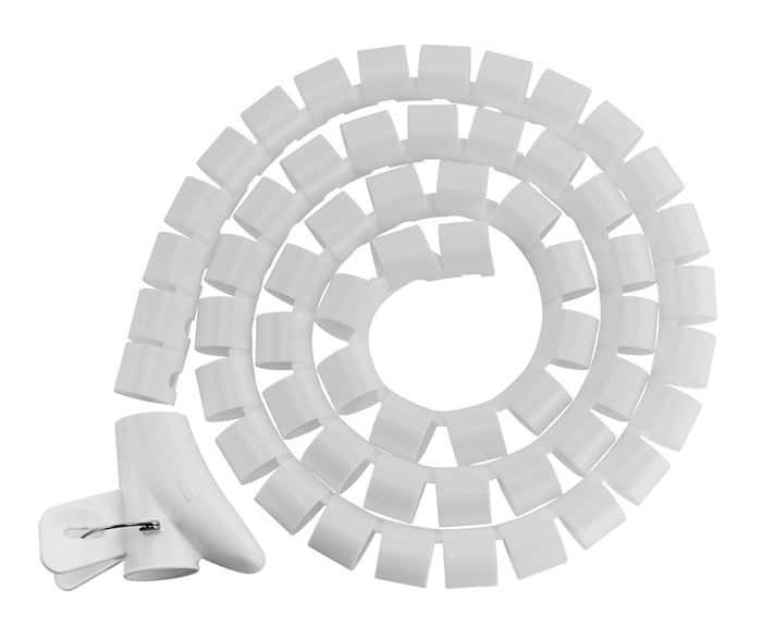 Brateck 30mm/1.2' Diameter Coiled Tube Cable Sleeve   Material Polyethylene(PE) image 0