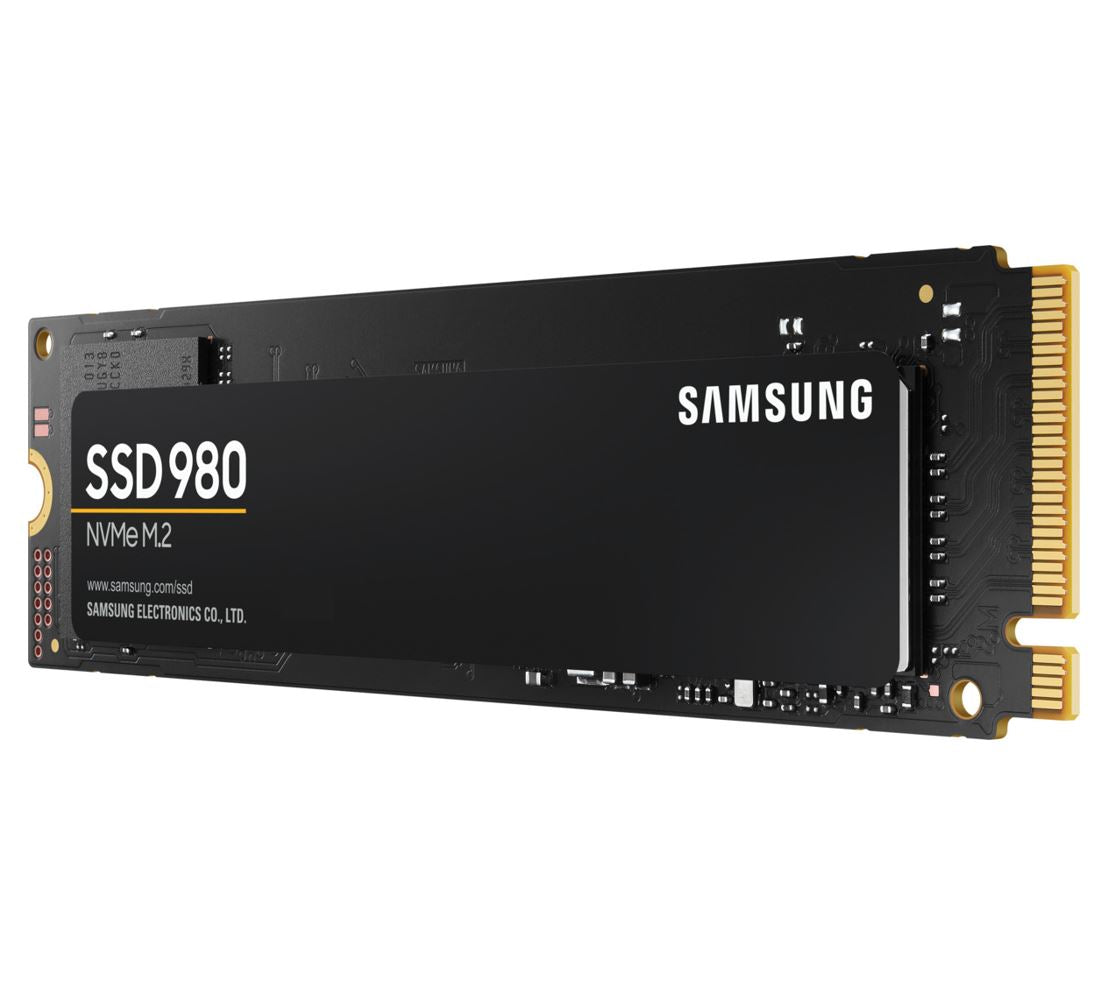 Samsung 980 1TB NVMe SSD 3500MB/s 3000MB/s R/W 500K/480K IOPS 600TBW 1.5M Hrs MT image 0