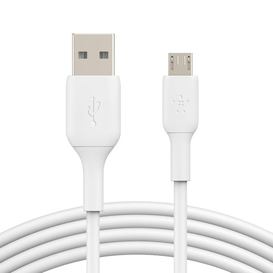 Belkin BoostCharge Micro-USB to USB-A Cable (1m/3.3ft) - White (CAB005bt1MWH), 7 image 0
