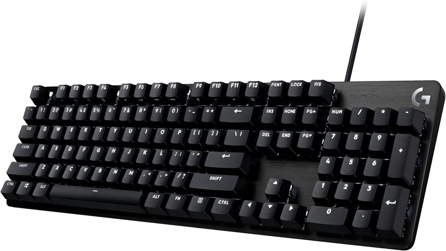 Logitech G413 SE MECHANICAL GAMING KEYBOARD PBT Keycaps Aluminum top case USB 2. image 0